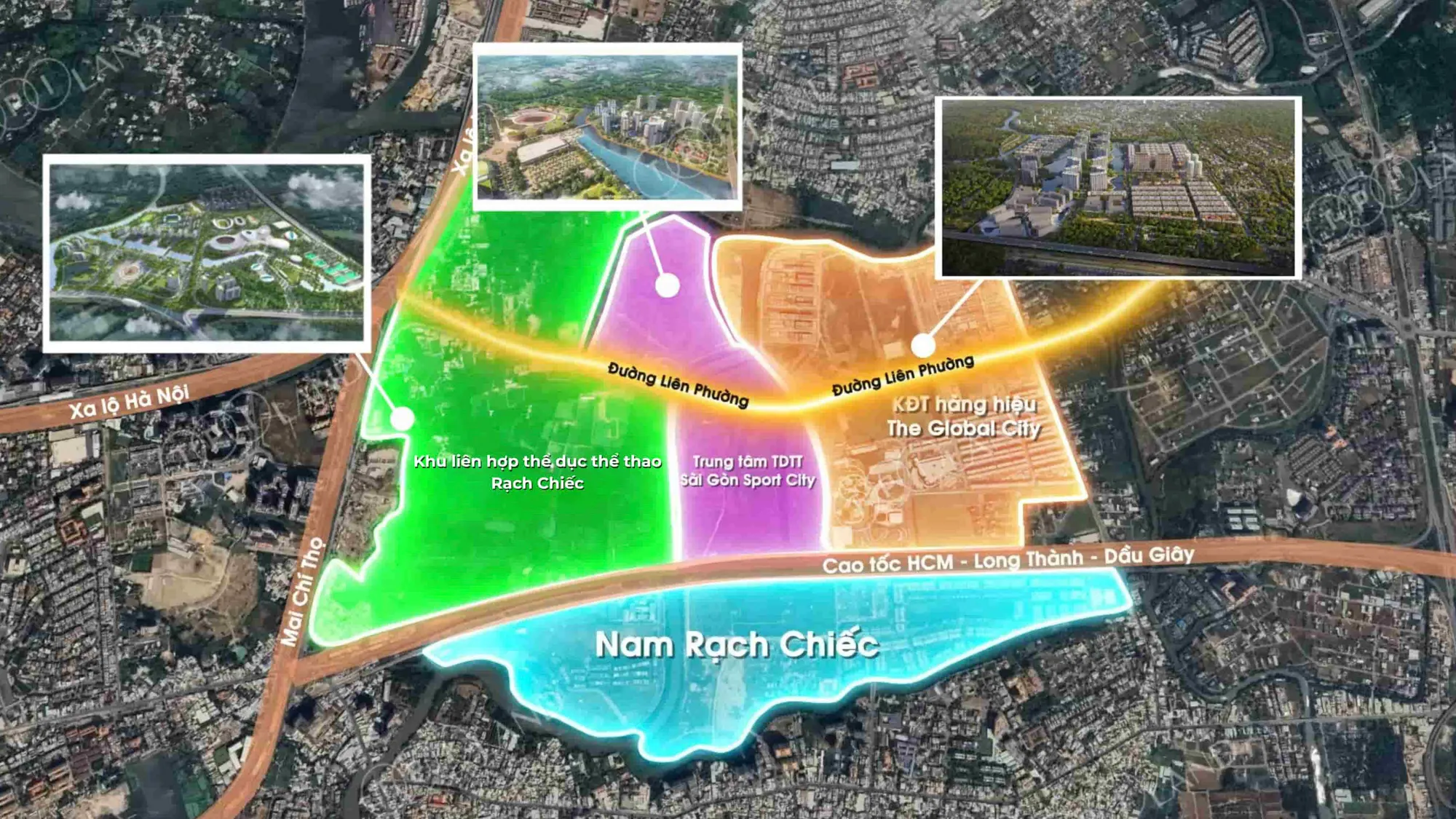 vi tri sun complex rach chiec